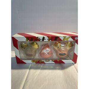 Holler and Glow Snow Deer Bathing Trio Gift Set - 3ct NIB